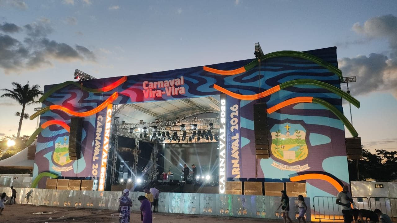 Máscara de palco para Carnaval Miraí